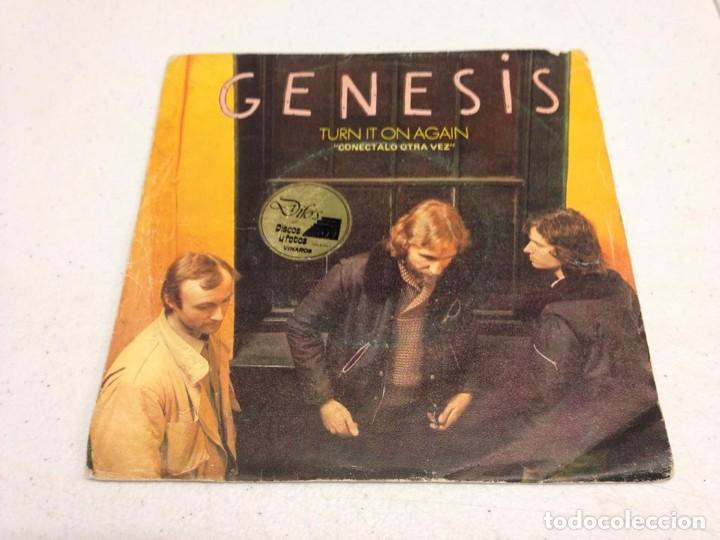 Discos de vinilo: Genesis - Turn It On Again = Conectalo Otra Vez (7-- Single) - Foto 1