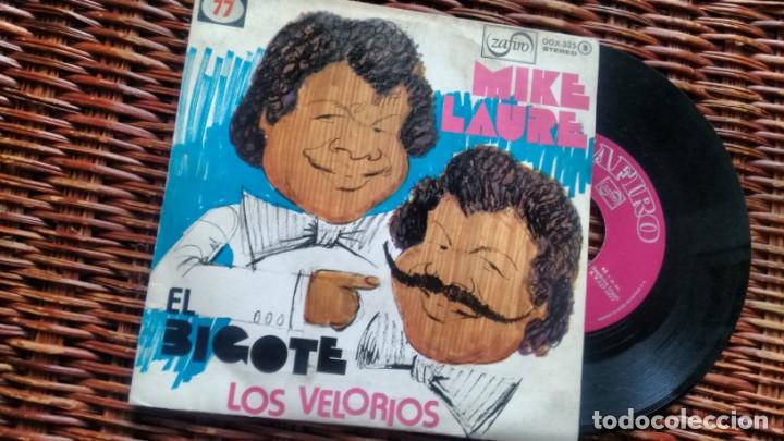 Disques de vinyle: SINGLE (VINILO) DE MIKE LAURE A&Ntilde;OS 70