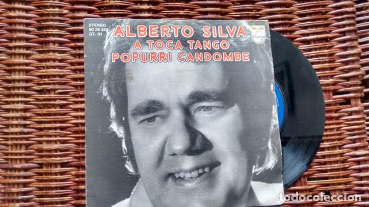Disques de vinyle: SINGLE (VINILO) DE ALBERTO SILVA  A&Ntilde;OS 70