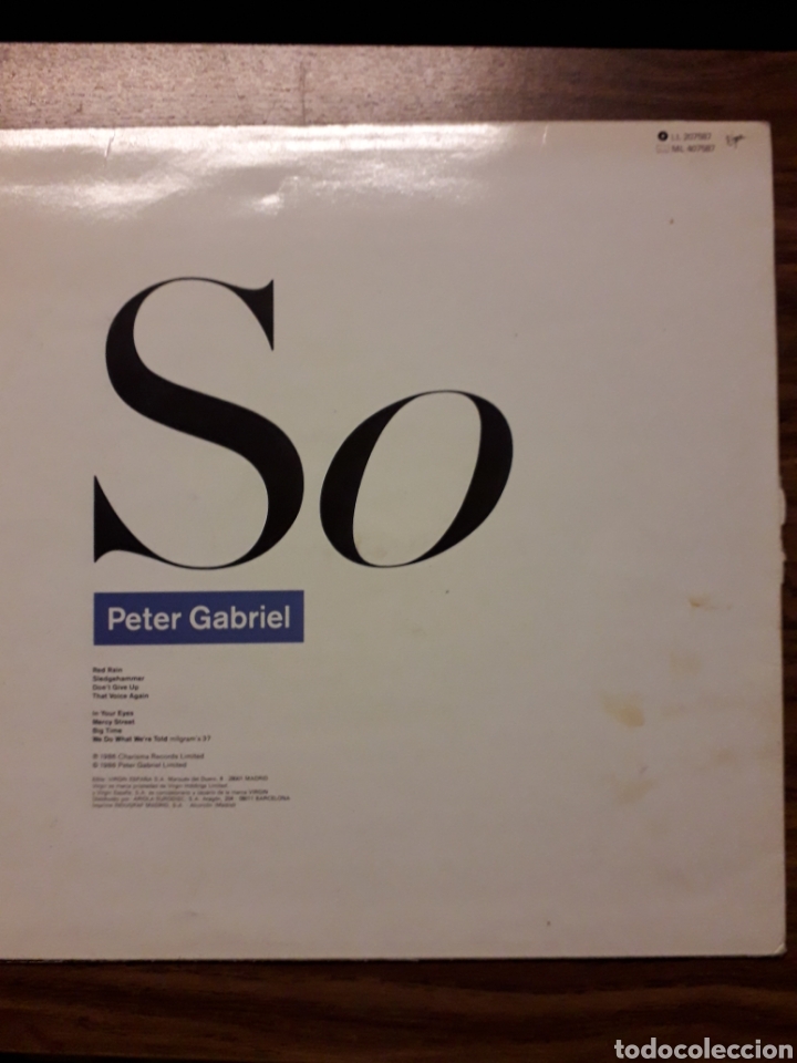 Discos de vinilo: Peter Gabriel. SO. - Foto 2