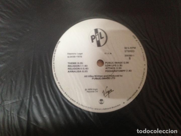Discos de vinilo: LP DISCO VINILO PIL PUBLIC IMAGE FIRST ISSUE - Foto 3
