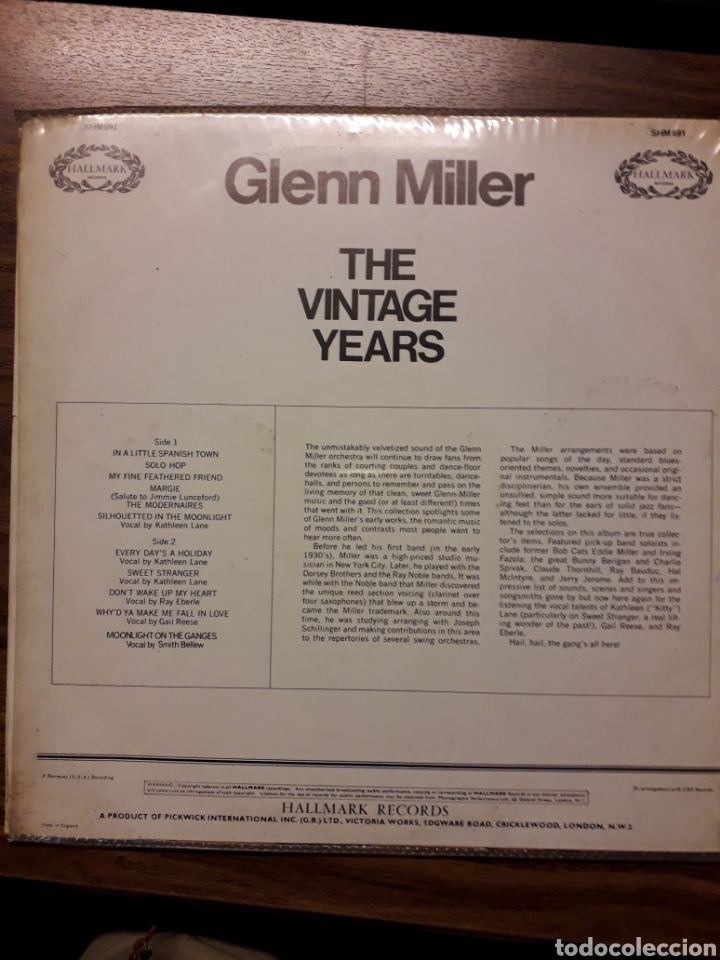 Discos de vinilo: Glenn Miller. The Vintage Years - Foto 2