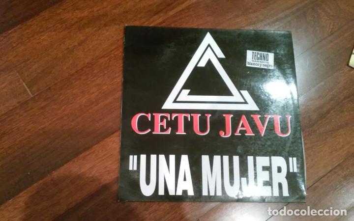 Discos de vinilo: Cetu javu-una mujer.maxi - Foto 1