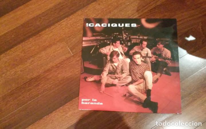 Discos de vinilo: Los caciques-por la baranda.lp - Foto 1