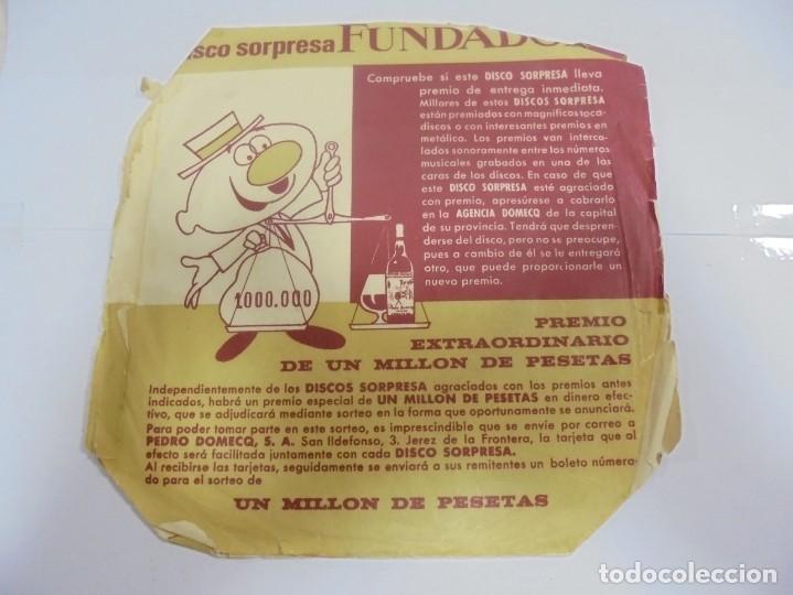 Discos de vinilo: SINGLE. DISCO SORPRESA FUNDADOR. 1964. EXITOS - Foto 2
