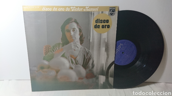 Discos de vinilo: Victor Manuel - Disco de Oro LP Vinilo 1977 - Foto 1