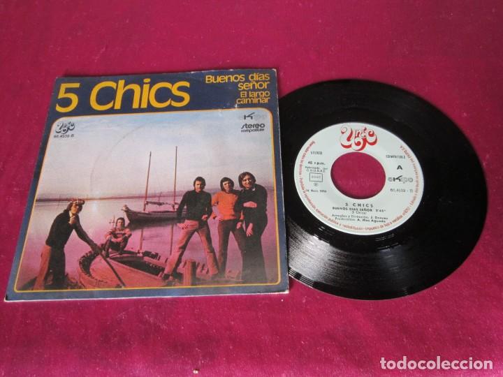 Discos de vinilo: 5 CHICS BUENOS DIAS SE&Ntilde;OR SINGLE - Foto 1