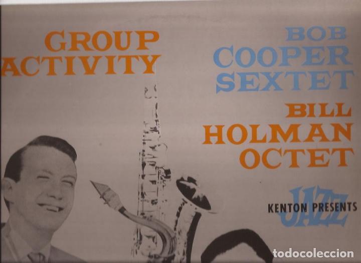 Discos de vinilo: LP- GROUP ACTIVITY BOB COOPER SEXTET/BILL HOLMAN OCTET AFFINITY 65 JAZZ - Foto 1