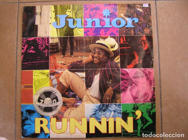 Discos de vinilo: Junior &ndash; Runnin - Mercury 1983 - MAXI - PLS 268 - L - - Foto 1
