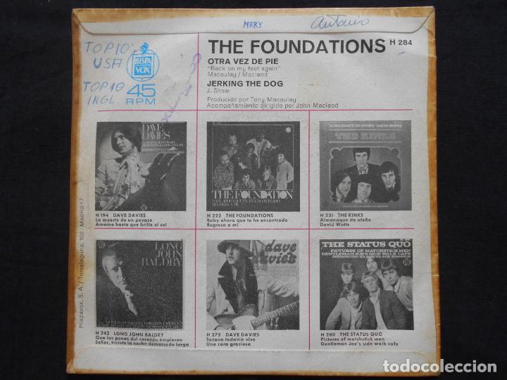 Discos de vinilo: THE FOUNDATIONS // OTRA VEZ DE PIE + 1 - Foto 2