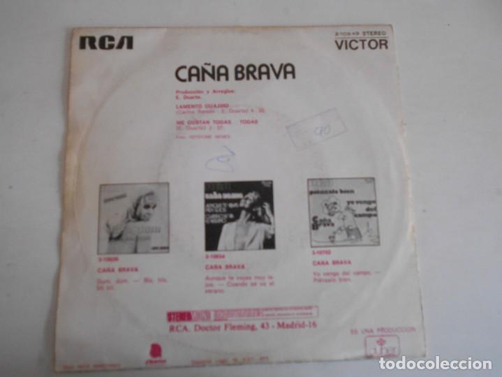 Discos de vinilo: CA&Ntilde;A BRAVA-SINGLE LAMENTO GUAJIRO - Foto 2