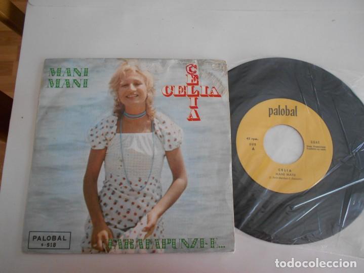 Discos de vinilo: CELIA-SINGLE MANI MANI - Foto 1