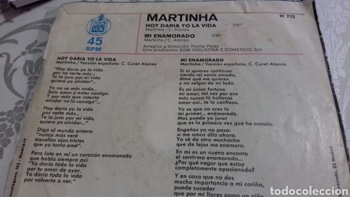 Discos de vinilo: MARTINHA - Foto 2