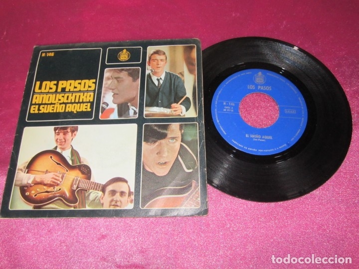 Discos de vinilo: LOS PASOS ANOUSCHTKA EL SUENO AQUEL SINGLE - Foto 1