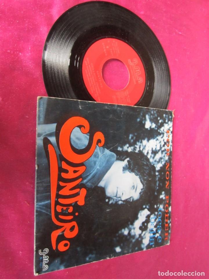 Discos de vinilo: SANTEIRO -POR NON PODER / TACA E BAILA SINGLE - Foto 2