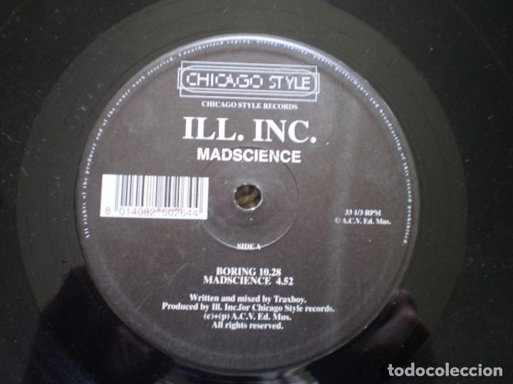 Discos de vinilo: MAXI 12 PULGADAS. ILL. INC. MADSCIENCE +3. - Foto 2