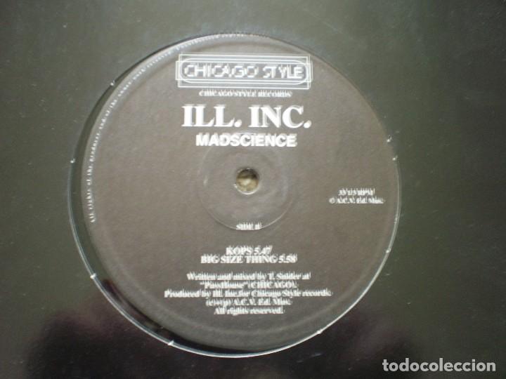Discos de vinilo: MAXI 12 PULGADAS. ILL. INC. MADSCIENCE +3. - Foto 3