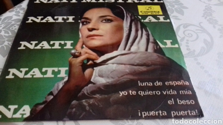 Discos de vinilo: NATI MISTRAL Luna de Espa&ntilde;a - Foto 1
