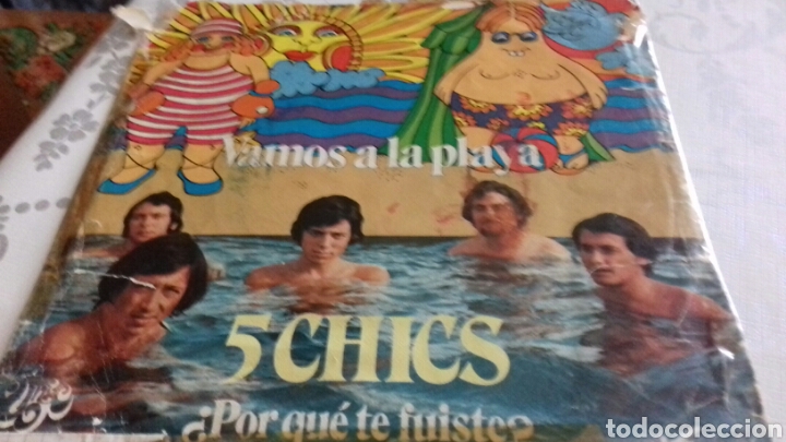 Discos de vinilo: 5 CHiCS VAMOS A LA PLAYA - Foto 1