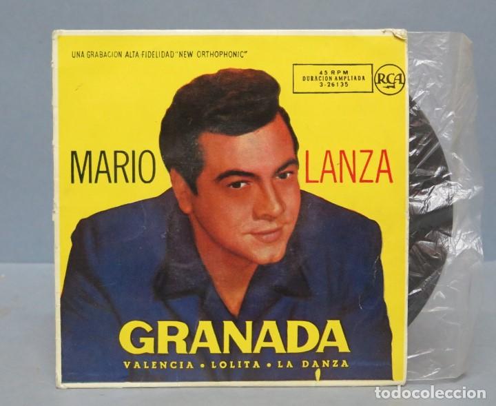 Discos de vinilo: EP. GRANADA. MARIO LANZA - Foto 1