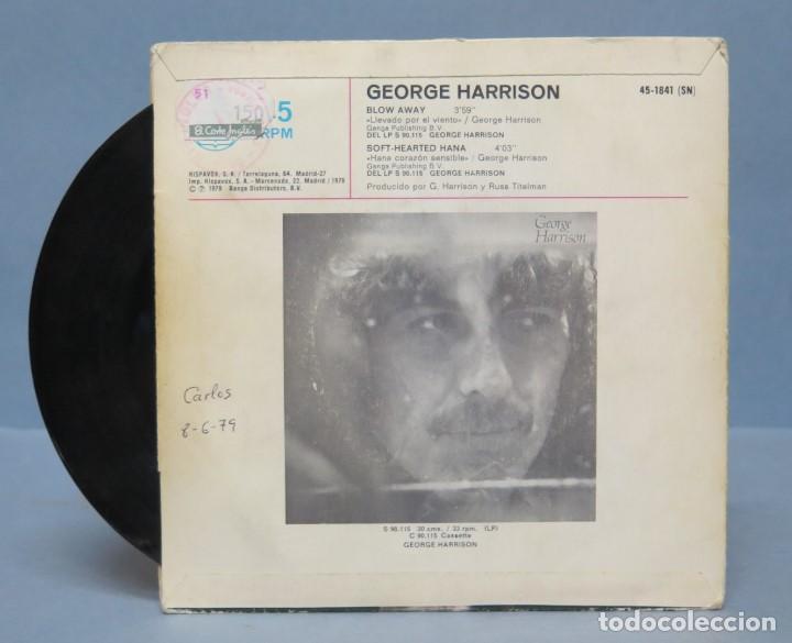Discos de vinilo: SINGLE. BLOW AWAY. GEORGE HARRISON - Foto 2