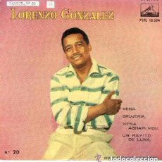 Discos de vinilo: LORENZO GONZALEZ - NENA + 3 TEMAS - EP SPAIN 1960