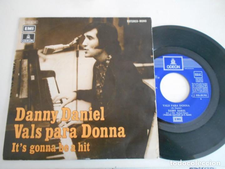 Discos de vinilo: DANNY DANIEL-SINGLE VALS PARA DONNA - Foto 1