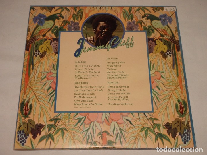Discos de vinilo: JIMMY CLIFF ( THE BEST OF JIMMY CLIFF ) DOBLE LP33 ENGLAND-1975 ISLAND RECORDS - Foto 2 - 4441541