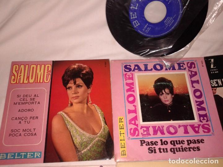 Discos de vinilo: Salome,Lote 7 singles, T - Foto 6