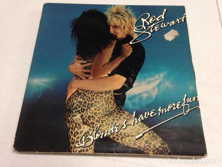 Discos de vinilo: Rod Stewart - Blondes Have More Fun - Foto 1