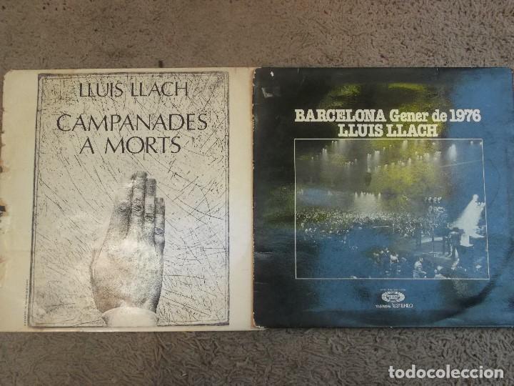 Discos de vinilo: 2 LP DE LLUIS LLACH - Foto 1