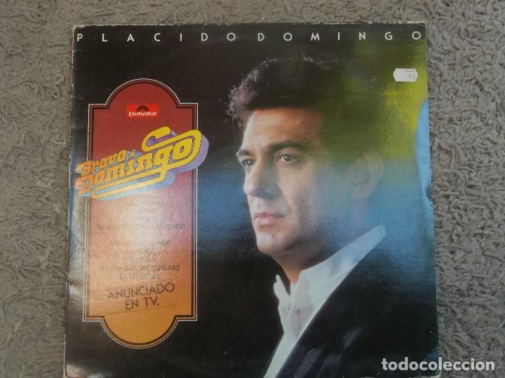 Discos de vinilo: PLACIDO DOMINGO-BRAVO DOMINGO - Foto 1