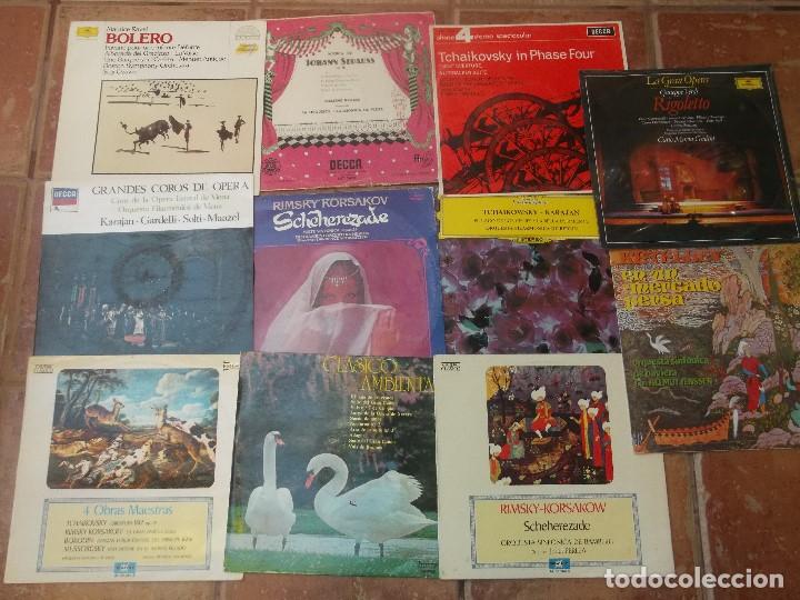 Discos de vinilo: LOTE 11 LP DE MUSICA CLASICA