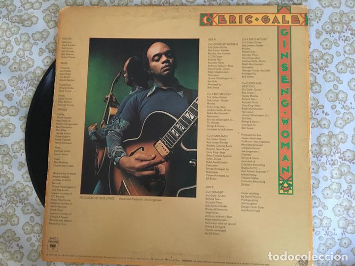 Discos de vinilo: LP ERIC GALE-GINSENG WOMAN - Foto 2