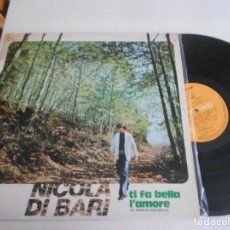 Discos de vinilo: NICOLA DI BARI-LP TI FA BELLA L'AMORE. Lote 138709538