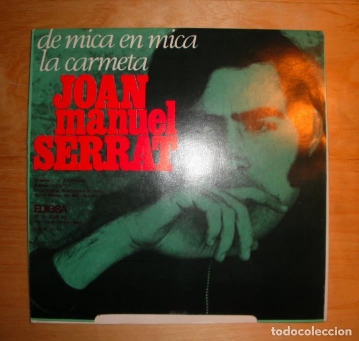 Discos de vinilo: Joan Manel Serrat. De mica en mica - Foto 1