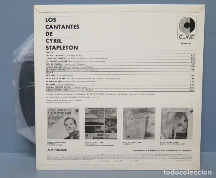 Discos de vinilo: LP. LOS CANTANTES DE CYRIL STAPLETON - Foto 2