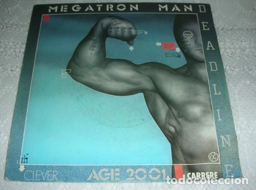 Discos de vinilo: Deadline &ndash; Megatron Man - SINGLE 1982 - Foto 1