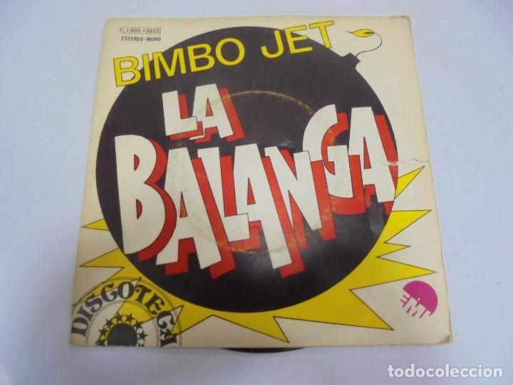 Discos de vinilo: SINGLE. BIMBO JET. LA BALANGA. 1975. EMI ODEON - Foto 1