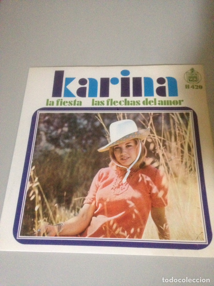Discos de vinilo: KARINA - La fiesta las flechas del amor - Foto 1