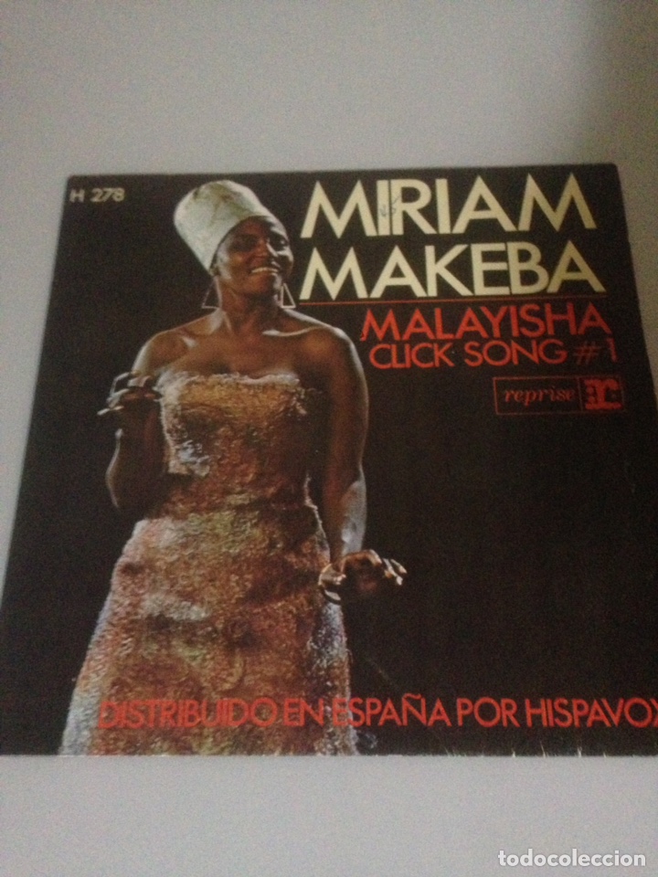 Discos de vinilo: MIRIAM MAKEBA - MALAYISHA - Foto 1