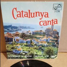 Discos de vinilo: POLIFÓNICA DE GERONA / CATALUNYA CANTA / JOSÉ VIADER / EP - RCA-VICTOR - 1967 / MBC. ***/***. Lote 138769030