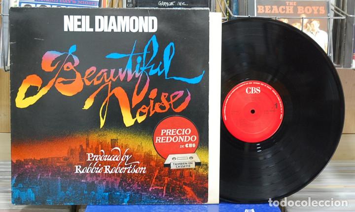 Discos de vinilo: Neil Diamond. Beautiful noise. CBS 1987, ref. 450452 1. - Foto 1