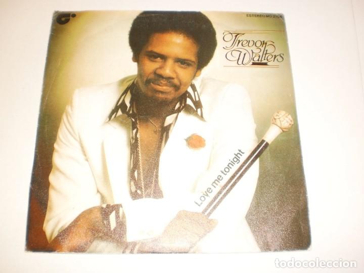 Vinyl records: single trevor walters. love me tonight. dub me tonight. magnet 1981 spain ( probado y bien)