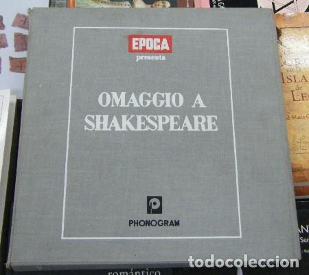 Discos de vinilo: OMAGGIO A SHAKESPEARE (CONTIENE 4 DISCOS). LP-ESTUCHE-041