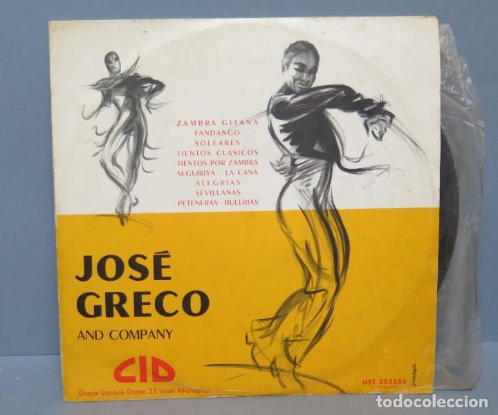Discos de vinilo: LP. JOSE GRECO AND COMPANY. CID - Foto 1