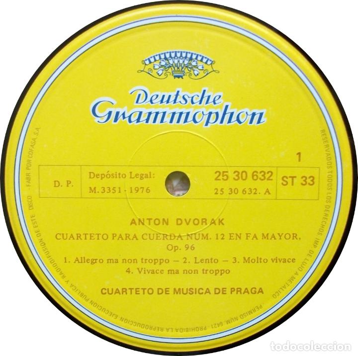 Discos de vinilo: 2530 632 - Dvorak: Cuartetos - Cuarteto de Praga - Impecable! - Foto 3