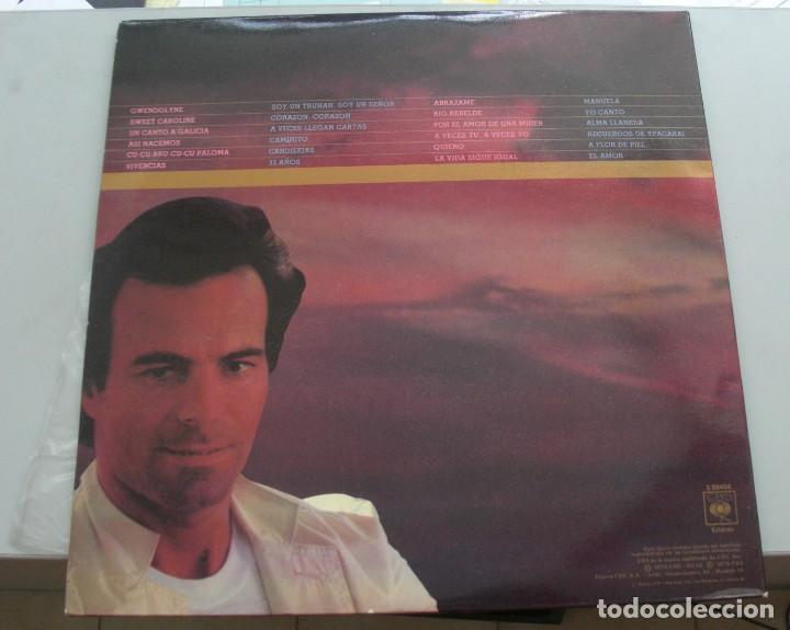 Discos de vinilo: JULIO IGLESIAS - 24 EXITOS DE ORO - DOBLE LP 1979 - Foto 2