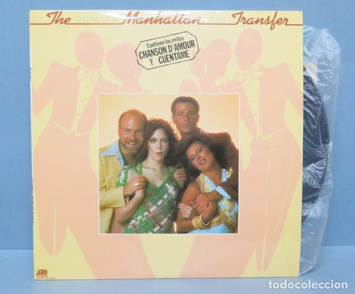 Discos de vinilo: LP. THE MANHATTAN TRANSFER. COMING OUT - Foto 1