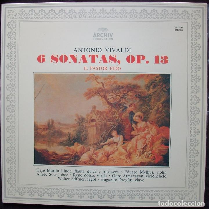 Discos de vinilo: Archiv - Vivaldi: 6 Sonatas - Impecable! - Foto 1